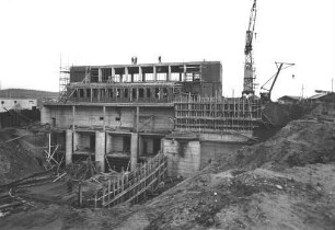 Kraftwerk Ottendorf/Main im Bau
