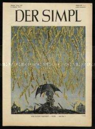 Satirezeitschrift in der amerikanischen Besatzungszone. 2. Jahrgang 1947