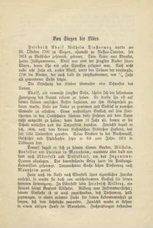 Von Siegen bis Mörs