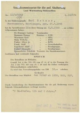 Dehmer, Karl
