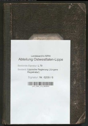 Vorstellungslisten des Aushebungsbezirks Detmold, Band 4