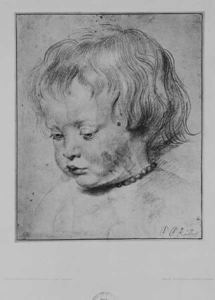Porträt seines Sohnes Nikolaus
