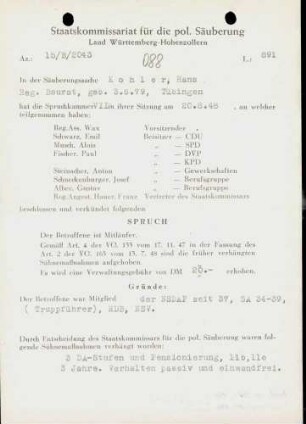 Kohler, Hans