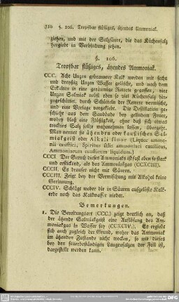 §. 106. Tropfbar flüßiges, ätzendes Ammoniak
