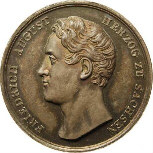 Prinz Friedrich August - Ernennung zum Mitregenten