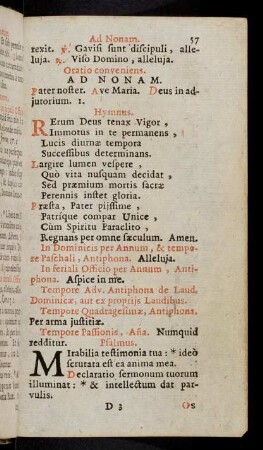 57-64, Oratio conveniens. ad Nonam