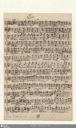 Canto. [Ripieno]