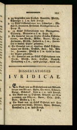 121-125, Dissertationes Iuridicae.