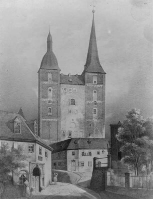 Bergerklosterkirche in Altenburg (Thüringen) von Westen