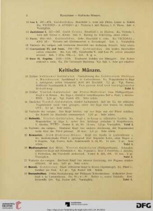 Keltische Münzen (Nr. 19-41)