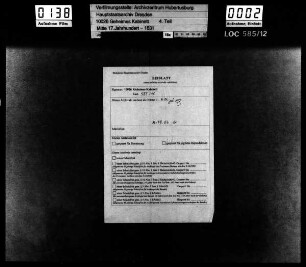 Reglement für das Bergkollegium, auch Oberberg- und Oberhütten-Amt zu Freiberg