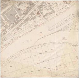 Fischer, Theodor; Schweinfurt (Bayern); Generalbaulinienplan - Lageplan