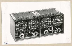 Filter Rückseite; Foto, 1953