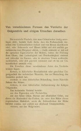 Die Technik der Oelmalerei im Auftrag des kgl. Preussischen Ministeriums der geistlichen, Unterrichts- und Medicinal-Angelegenheiten verfasst in 2 Theilen, II