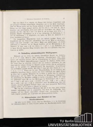 10. Ausmessung zusammenhängender Gehölzgruppen.