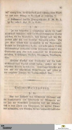 Cultur-Gesetzgebung