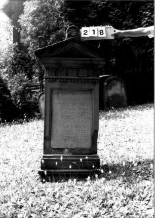 Grabstein 218
