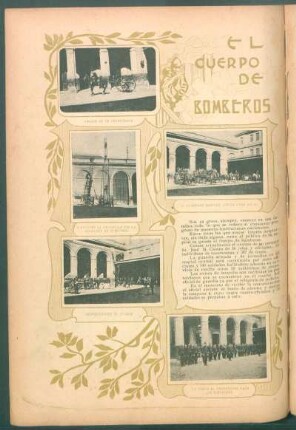 El cuerpo de bomberos de la capital