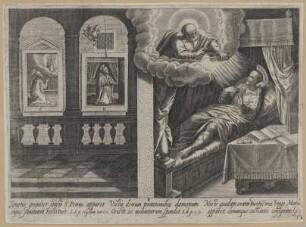 Bildnis des Ignacio de Loyola (Krankheit und Bekehrung)