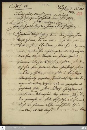 Brief von Heinrich Julius Elers an August Hermann Francke.