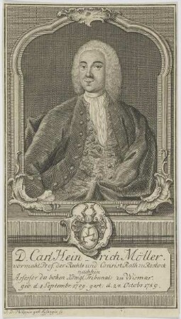 Bildnis des Carl Heinrich Möller