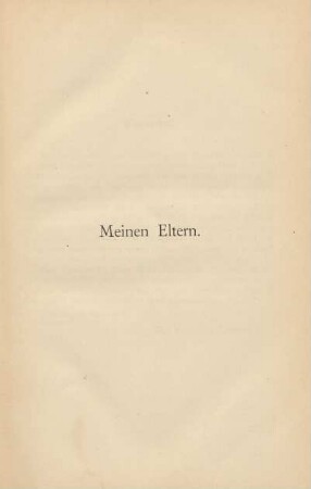 Meinen Eltern