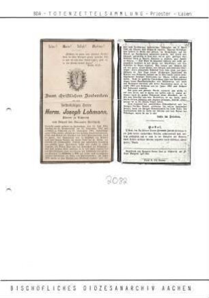 Lohmann, Herm. Joseph