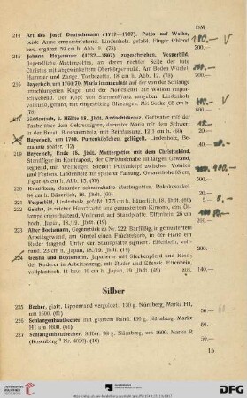 Silber (Nr. 225-265)