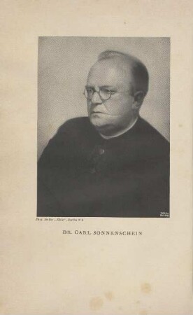 Dr. Carl Sonnenschein