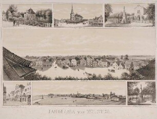 Panorama von Wilster.