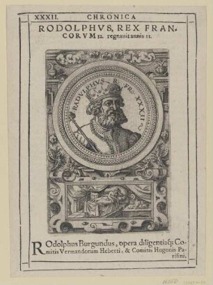 Bildnis des Rodolphvs Rex Francorvm
