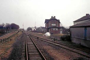 Schwabstedt: Bahnhof