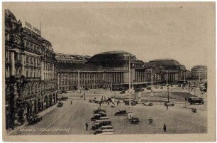 Leipzig. Hauptbahnhof