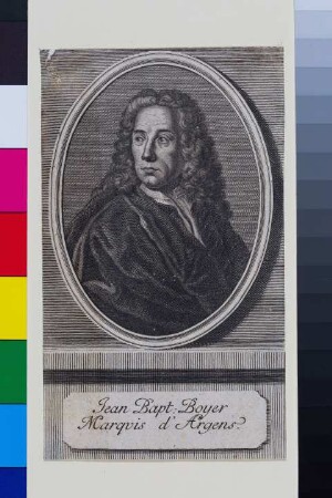 Porträt Jean Baptiste Boyer Marquis d'Argens