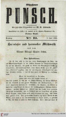 Nro. 23 (9. Juni 1850)