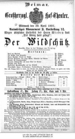 Der Wildschütz