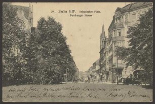 Ansichtskarte "Askanischer Platz, Bernburger Strasse"