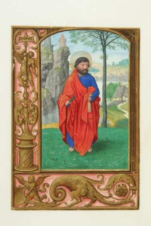 fol. 3: Apostel Bartholomäus (Simon Bening)