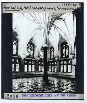 Malbork, Marienburg : Innenansicht, Hochmeisterpalast, Sommer-Remter