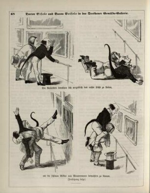 "Doctor Eisele und Baron Beisele in der Dresdener Gemälde-Galerie"