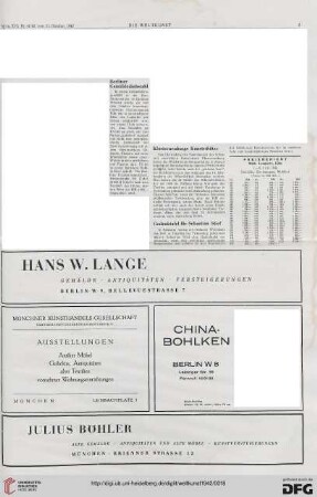 Nr. 41/42 (11. Okt. 1942), S. 3: Preisberichte