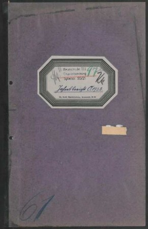 1921/22: Jahresbericht ... - 1921/22
