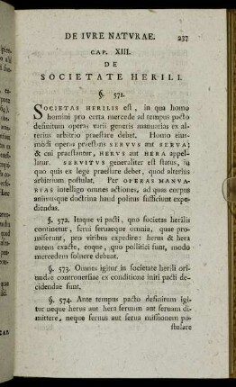 Cap. XIII. De Societate Herili