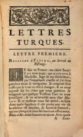 Lettres Turques