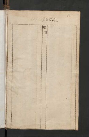 [Formatio literarum] XXXVIII