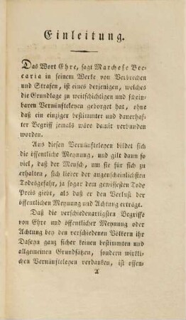 Historisch-juridische Untersuchung der strafrechtlichen Bestimmungen über Verläumdung