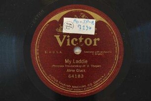 My Laddie / (Princess Troubetzkoy - W. A. Thayer)