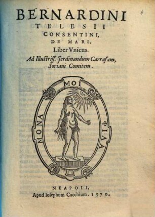 De mari : liber unicus