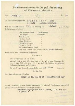 Gutknecht, Karl