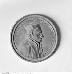 Medaille des Lorenzo Ricci, Avers mit Porträt Riccis